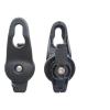 2 Pieces Buckle for Baby Pushchair Canopy Support Black Easily Install 9x6x3cm view 4
