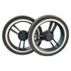 Baby Pram Wheel Set Reliable Rubber and Metal Stroller Replacement(Rear Wheel) view 1