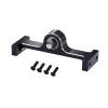RC Cars Models Aluminum Alloy Transfer Case 70mm Width 5mm D-Shaped Shaft for 1/10 RC Crawler MOA 1.9 for LCG for Chassis Upgrade Parts view 2