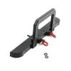Rc Bumper Models Parts Compatible with UTB18 for Capra for MST for JIMNY for TRX4M 1/18 RC Crawler Car Upgrade Parts Metal Front Bumper with Winch Mount Shackles view 2