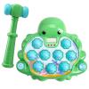 KINUZE Whack-a-Mole Toy, Interactive Hammer Pounding Game for Kids with Light & Music, Early Educational Learning Toy, Birthday Gift for Boys Girls Ages 2-6Green view 1