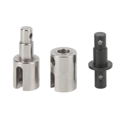 Steel Center Outdrive Set High Performance Upgrade Part Losi Baja Rey 1/10 and Hammer Rey U4 RC Car (Silver)