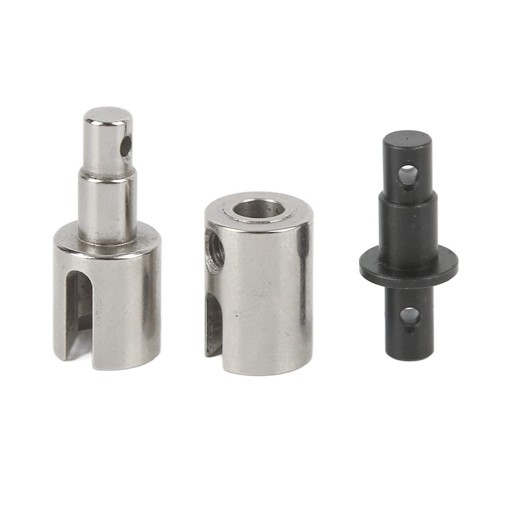 Steel Center Outdrive Set High Performance Upgrade Part Losi Baja Rey 1/10 and Hammer Rey U4 RC Car (Silver)