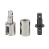 Steel Center Outdrive Set High Performance Upgrade Part Losi Baja Rey 1/10 and Hammer Rey U4 RC Car (Silver) view 1