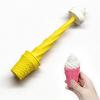 2PCS 3D Printed Gravity Retractable Ice Cream Cone Sword Model Toys, Telescopic Plastic Ice Cream Cone Sword Toy, Impossible Cone, Spiral Cone Fidget Toy for Anxiety Relaxing (Pink) view 1