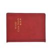 YOUTHINK Collecting Book Album Holder 120 PVC Pockets PU Leather Cover Transparent Design Soft Clear Texture for Collection Family Friends (Red) view 1