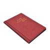 YOUTHINK Collecting Book Album Holder 120 PVC Pockets PU Leather Cover Transparent Design Soft Clear Texture for Collection Family Friends (Red) view 4