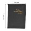 YOUTHINK Collecting Book Album Holder 120 PVC Pockets PU Leather Cover Transparent Design Soft Clear Texture for Collection Family Friends (Black) view 4