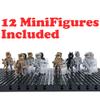 Lrdboeg 12PCS Military SWAT Building Blocks Minifigures Set, Special Forces Soldier Figures with Weapons & Armor, Army Combat Team Toys for Kids, Gift for Boys view 2