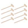Hamwesh Wooden Hammer, 30 Pcs Mini Wooden Mallet Set for Children with Birch Wood Material for Smashing Chocolate Eggs Party Games and Crafts view 3