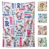 Custom Elephant Blanket for Boys Girls,Ultra Soft Personalized Gifts Baby Blanket,Customized Throw for Toddlers Newborn Stroller Crib,60"x80" view 1