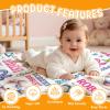 Custom Elephant Blanket for Boys Girls,Ultra Soft Personalized Gifts Baby Blanket,Customized Throw for Toddlers Newborn Stroller Crib,60"x80" view 2