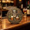 Homebrewers Club Challenge Coin, I Sanitized It Probably Novelty Collectible Coin, Vintage Skull Beer Brewing Token, Pour Decisions Fermentation Coins,Funny Gift for Homebrewer Dad Husband (7pcs) view 4