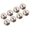 Denash RC Shock Damper Ball Head Durable Shock Absorbers for 1/10 RC Car Silver Set of 8, Fit for HpiHspLosiAxialTamiyaRedcatHimotoKyosho view 2