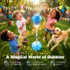 Upgraded Bubble Machine for Kids, Automatic Standing Bubble Maker view 2