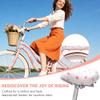 ZUKKA Kids Bike 24 Inch Girls Bike with Basket Single Speed Cruiser Bike Dual Brake System for Over 7 Years Old Kids, Multiple Colors (Peach Pink /24 inch) view 4