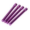 RC Repair Parts Compatible with HSP for Redcat for Traxxas for Axial 1/10 RC Car Upgrade Modification Parts 4Pcs Aluminum Body Mounts(Purple) view 1