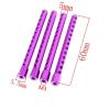 RC Repair Parts Compatible with HSP for Redcat for Traxxas for Axial 1/10 RC Car Upgrade Modification Parts 4Pcs Aluminum Body Mounts(Purple) view 3