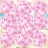 Sonwyoung 12 Pcs Pink Bow Beach Ball Bulk 12 Inch Thickened PVC Inflatable Beach Balls Summer Pool Blow up Toy Game for Outdoor Activity Games Coquette Birthday Party Favors Summer Party Supplies view 1