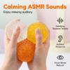 2026 New Ice Squishies Stress Ball Adult, Crunchy Squishy Stress Ball Squeeze Stress Slushie Squishy,Non-Sticky Slow Rising Squeeze Ball, Ice Skin Fidget Sensory Toys for Relaxing (White) view 3