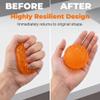 2026 New Ice Squishies Stress Ball Adult, Crunchy Squishy Stress Ball Squeeze Stress Slushie Squishy,Non-Sticky Slow Rising Squeeze Ball, Ice Skin Fidget Sensory Toys for Relaxing (White) view 4