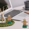 Solar Shaking Figures - Solar Dancing Sloth, Powered Animated, Car Dashboard Ornament | Head Figure Toy for Car Table Desk Home Decor | Fun Moving Sloth Decor Gift for Kids view 3
