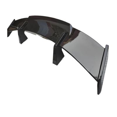 1M M3 E82 E87 E90 E92 E93 F30 F10 Compatible with BMW Spoiler Universal Tail ABS Carbon Material Rear 145CM ABS GT Style Rear Trunk Wing(ABS Glossy Black)