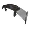 1M M3 E82 E87 E90 E92 E93 F30 F10 Compatible with BMW Spoiler Universal Tail ABS Carbon Material Rear 145CM ABS GT Style Rear Trunk Wing(ABS Glossy Black) view 1