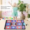 Omquot Interactive Electronic Dance Mat to Improve Coordination, Burn Calories for Children and Adults, PVC Size 31.5 x 36.6 Inches view 2