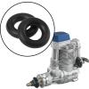 ECSiNG 50 Pack RC Engine Carburetor O Ring 6x3x1.5 mm Replace OEM 24881824 OSMG7372 Compatible with O.S. IV PRC Series view 2