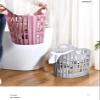 foldable laundry basket view 2
