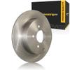 KarParts360 For Cupra Ateca 2020 2021 2022 2023 Rotor Set | Front | Vented | Drilled view 1
