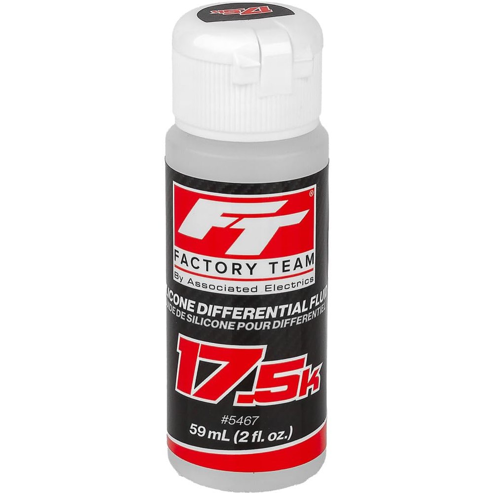 Team Associated 5467 Differential Fluid 17500 CST Silicone Diff Oil ASC5467