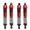 Rc Dampers Spare Parts for HSP for HPI Highway Monster Truck Off-Road Vehicle 1/10 Scale 4 Pieces 68mm 98mm 108mm Aluminum Shock Absorber Damper RC Car(Red,108mm) view 1