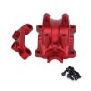 RC Car Repair Kit Compatible with Tamiya for TT02 1/10 RC Car Upgrade Parts Metal Gearbox Housing Gear Box Shell Differential Case(Red) view 2