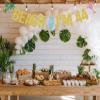 Gold Glitter Beach I'M 44 Banner, Beach Surfing Surfboard Cheers to 44 Years Decor, Summer Hawaiian Luau Tropical Themed 44th Birthday Party Decorations Supplies view 3
