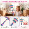 Retractable Star Credit Card Wand, Portable Contactless Tap to Pay Wand, 3D Printed Wand Card Holder, Creative Gifts for Kids & Adults, Ideal for Shopping, Public Transport, Party, Cosplay & Travel view 3