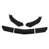 Thonlai 150cm Front Bumper Lip Spoiler, ABS Glossy Black Universal Fit Splitter Enhances Stability Aerodynamics, with Increased Downforce for Vehicle view 4