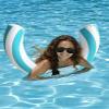 Rswnyirn Inflatable Pool Noodles for Adults, Swimming Pool Floats Noodles for Pool, Beach, Lake, Summer Party, Water Fun Blue One Size view 3