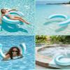 Rswnyirn Inflatable Pool Noodles for Adults, Swimming Pool Floats Noodles for Pool, Beach, Lake, Summer Party, Water Fun Blue One Size view 4