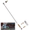 21 Inch Column Shift Linkage Kit ACA-1800 Silver Compatible With GM TH-200 200-4R TH-350 TH-400 4L60 4L60E 4L80E 700-R4 Transmission view 4