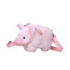Plush Piggy Crossbody Bag, 17x27x12cm (6.7x10.6x4.7 inch) Cute Pink Shoulder Purse for Women, Adjustable Strap Plush Doll Toy Travel Pouch for Party Spring Summer view 1