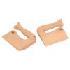 HURRISE Kids Wooden Safe Cooking Vegetable Fruit Cutter Montessori Kitchen Tool for Ages 2-8 - Safe Beech Wood Design, Ergonomic, Ideal for Fruits, Vegetables and Family Fun (Fish Pattern) view 2