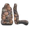 LPLSNWS Pebbles in The Beach Patterned, Durable Car Seat Covers, 2-Pack Suitable for Passenger Cars, Trucks, Commercial Vehicles, and Marine Seats view 4