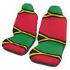 LPLSNWS Flag of Vanuatu Patterned, Durable Car Seat Covers, 2-Pack Suitable for Passenger Cars, Trucks, Commercial Vehicles, and Marine Seats view 1