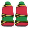 LPLSNWS Flag of Vanuatu Patterned, Durable Car Seat Covers, 2-Pack Suitable for Passenger Cars, Trucks, Commercial Vehicles, and Marine Seats view 2