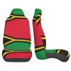 LPLSNWS Flag of Vanuatu Patterned, Durable Car Seat Covers, 2-Pack Suitable for Passenger Cars, Trucks, Commercial Vehicles, and Marine Seats view 4