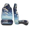 LPLSNWS White Clouds Over The Sea Patterned, Durable Car Seat Covers, 2-Pack Suitable for Passenger Cars, Trucks, Commercial Vehicles, and Marine Seats view 4