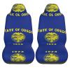 LPLSNWS Oregon State Flag Patterned, Durable Car Seat Covers, 2-Pack Suitable for Passenger Cars, Trucks, Commercial Vehicles, and Marine Seats view 2