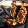 LPLSNWS Turning The Flame Patterned, Durable Car Seat Covers, 2-Pack Suitable for Passenger Cars, Trucks, Commercial Vehicles, and Marine Seats view 3